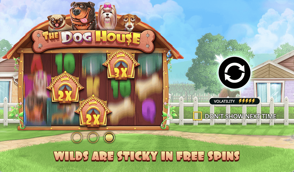Основная информация о слоте The Dog House Основная информация о слоте The Dog House